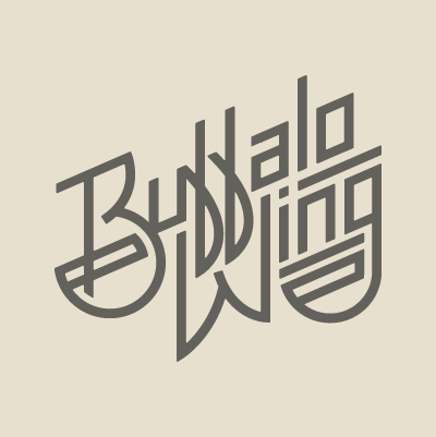 Buffalo Wing logo design by Red Chalk Studios