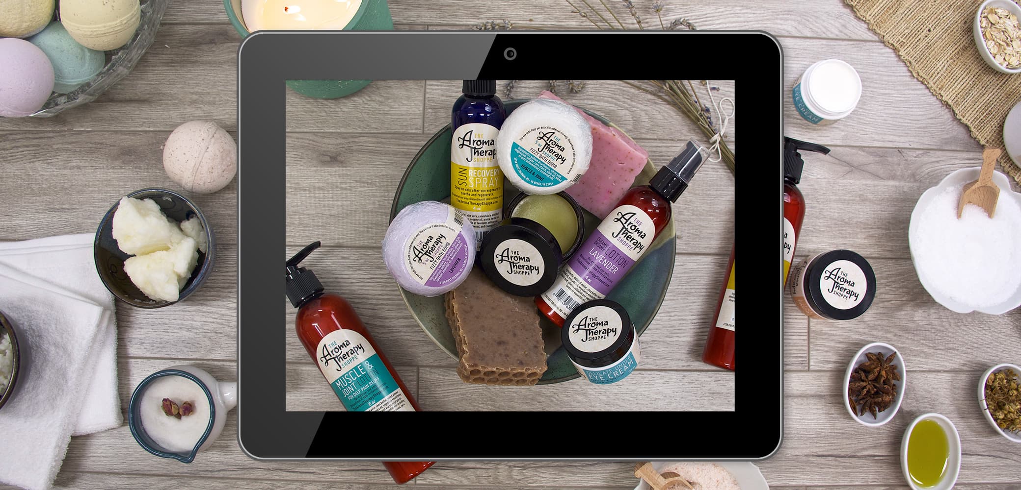 Retail eCommerce Website for Aromatherapy Shoppe by Red Chalk Studios