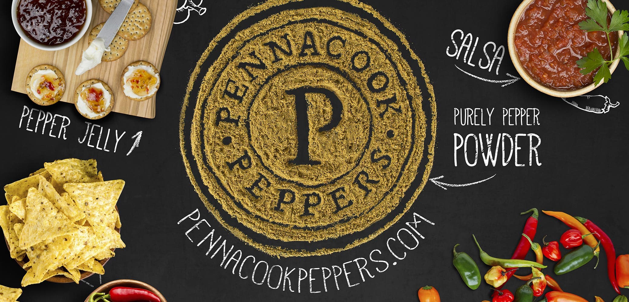 Pennacook Peppers graphic design by Red Chalk Studios