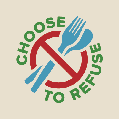 Choose to Refuse name and logo design by Red Chalk Studios