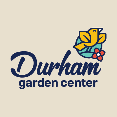 Durham Garden Center logo and tagline design by Red Chalk Studios