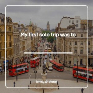 Lonely Planet trip advertisement
