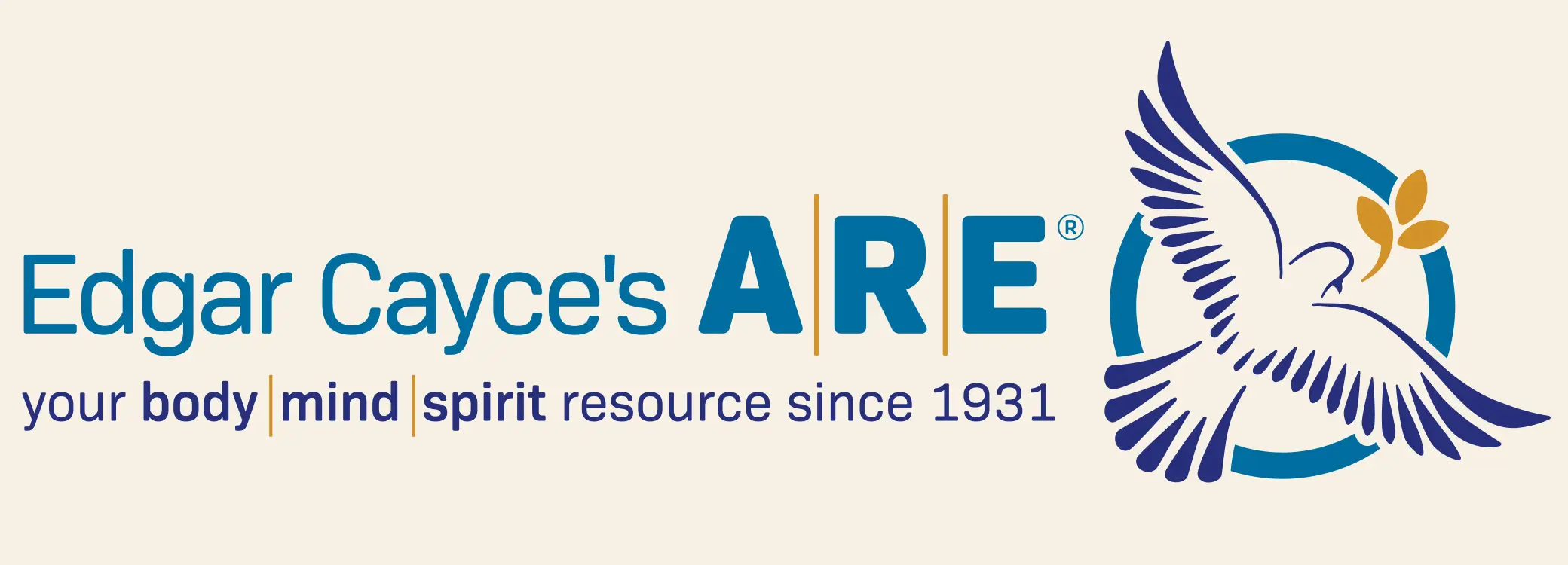 Edgar Cayce's A.R.E. new logo by Red Chalk Studios in Virginia Beach, VA